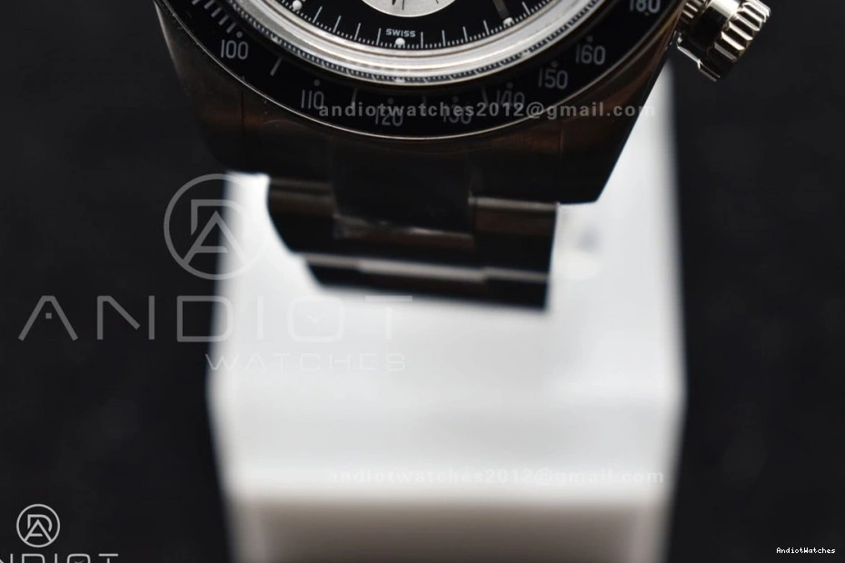 SS ADGF White Daytona SS Black on Bracelet 825 A Edition Comfortable Best Dial 0109